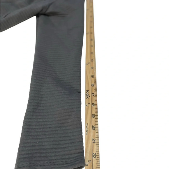 Anthropologie Dolan Left Coast Lea Ribbed Jacket Gray Size Small Cropped - Picture 7 of 9